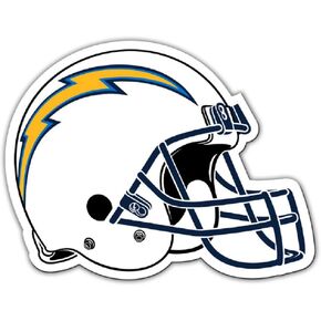 Fremont Die NFL Los Angeles Chargers Vinyl Magnet, Team Colors, one Size