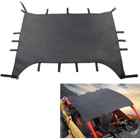 Soft Top Canvas Roof top Compatible with For UTV Can-Am Maverick X3 2017-2022 (All 2 Doors Models)