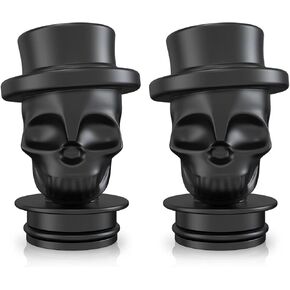 2 Pieces Cigarette Lighter Plug, Dustproof Plugs Fire Missile Button Car Cigarette Lighter Cover Fits Most Automotive Vehicles with Standard 12 Volt Power Source