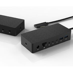 Surface Docking Station 2 with 199W Power Supply for Surface Laptop Studio 2/1,Laptop 5/4/3/2/1,Laptop Go3/2/1,Pro 9/8/7/6/Pro/4,Book 3/2/1,Docking Station CLCCON Double Type-C 4k Definition Display in Saudi Arabia