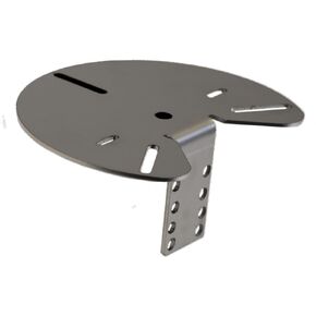 Buyers Products - 8891001 Mirror-Mounted Beacon Bracket, Stainless Steel