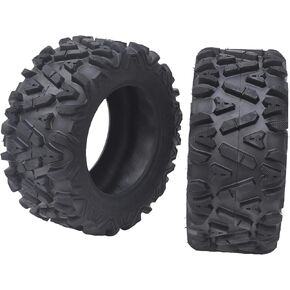 2 Pack ATV UTV AT Mud & Trail Tires 26x9-12 6PR Professional Terrain Off-Road Tires