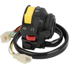 M MATI Left Handlebar Switch Start Stop Kill Headlight for Suzuki LT160E LT230E LT-F160 QuadRunner 160 230 1987-1999 37400-02C01 37400-35B02 37400-35B01 37400-35B00 37400-02C00