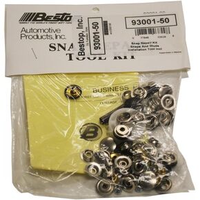 Bestop 9300350 Snap Repair Kit (boxed) for 1955-1995 CJ5