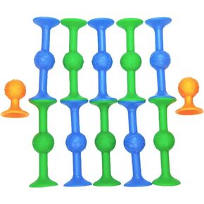 12pcs of Suction Cup Darts, A Set of Games with Strong Suction Power, Made of Silicone Material. Suitable for Board Games, Family Games, and Perfect for Enjoying with Friends and Family