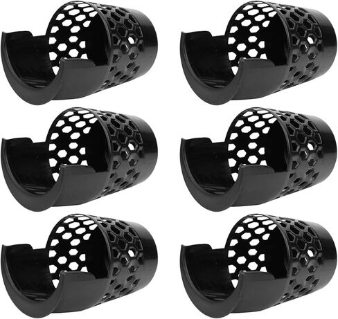 6 قطع من جيوب البلياردو من RiToEasysports، سلال كرات بلياردو شبكية من البلاستيك، ملحقات بديلة لشبكة البلياردو، جيوب متدلية لطاولة البلياردو in Kuwait