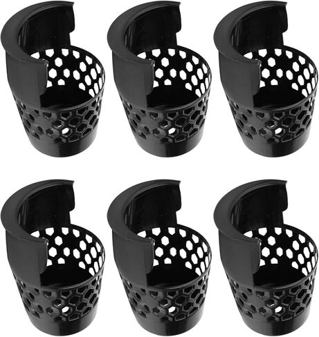 6 قطع من جيوب البلياردو من RiToEasysports، سلال كرات بلياردو شبكية من البلاستيك، ملحقات بديلة لشبكة البلياردو، جيوب متدلية لطاولة البلياردو in Kuwait