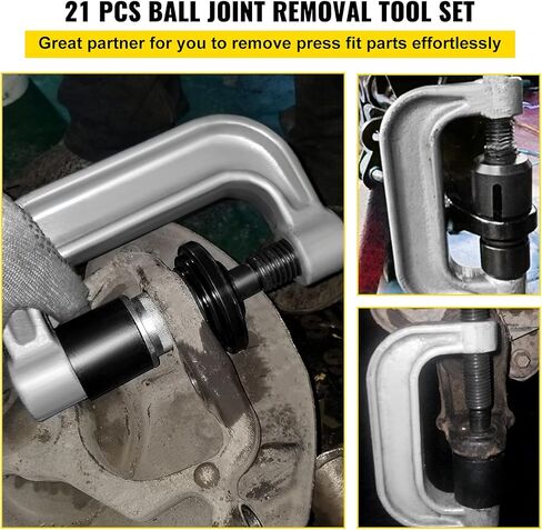 طقم وصلة كروية 21 قطعة من Mohorn، أداة إزالة وصلة كروية لإصلاح السيارات الفاخرة، مجموعة خدمة وصلة كروية رئيسية لإزالة وتركيب in Kuwait