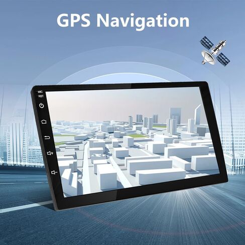 راديو السيارة لتويوتا تاكوما 2005-2015 المدمج في carplay Android Auto، 9 بوصة Android 12 وحدة رأس ستيريو للسيارة 2G RAM 32GROM مع DSP WiFi GPS Navigation Bluetooth عجلة القيادة كاميرا خلفية مجانية in Saudi Arabia
