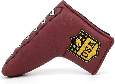 Soccer Golf Blade Putter Club Head Cover Headcover Magnetic for golf Clubs fits Blade Style Putters - Synthetic Leather Putter Cover fits Scotty Cameron Select Newport series Putters in Saudi Arabia