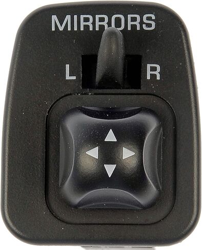 Dorman 901-319 Front Driver Side Door Mirror Switch Compatible with Select Ford Models, Black in Saudi Arabia