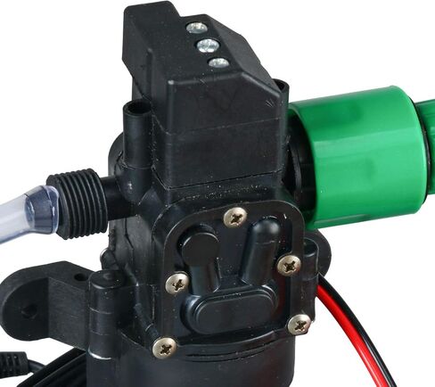 مجموعة مضخة غسالة كهربائية مصنوعة من Amarine، مضخة مياه محمولة ذات ضغط عالي 12 فولت مع خرطوم ضغط PVC 23.6 بوصة ومفتاح طاقة مستقل، جهاز غسيل للسيارات البحرية RV، المنزل، الحديقة، المركبات (100 وات، 160 رطل لكل بوصة مربعة) in Kuwait