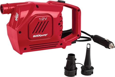 Coleman QuickPump Air Pump for Air Beds & Inflatables, Portable Air Pump with Fast Inflation or Deflation, Battery-Powered/Rechargeable/12-Volt/120-Volt Power Options in Saudi Arabia