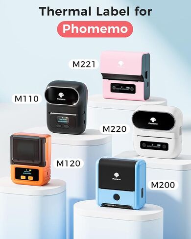 ملصق Phomemo الحراري لـ M110/M110S/M120/M200/M220، 1.97 بوصة × 1.97 بوصة (50 × 50 مم) ملصق ألوان متدرج حراري للرمز الشريطي/الشعار/ملصقات الهدايا/ملصق شكرًا لك/الأعمال الصغيرة/الاستخدام المنزلي، أخضر in Saudi Arabia