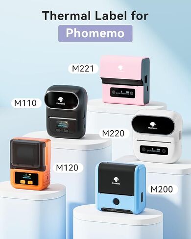 ملصق Phomemo الحراري لـ M110/M110S/M120/M200/M220، 1.97 بوصة × 1.97 بوصة (50 × 50 مم) ملصق ألوان متدرج حراري للرمز الشريطي/الشعار/ملصقات الهدايا/ملصق شكرًا لك/الأعمال الصغيرة/الاستخدام المنزلي، أخضر in Saudi Arabia
