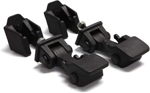 طقم قفل غطاء محرك السيارة TJ متوافق مع ملحقات 1997-2006 Jeep Wrangler TJ 55176636AD، 68038118AA TJ Latches Catch Set in Kuwait