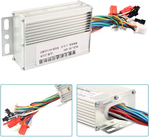 وحدة تحكم بدون فرش، وحدة تحكم بمحرك بدون فرشاة من سبائك الألومنيوم 36 فولت/48 فولت للدراجة الكهربائية in Kuwait