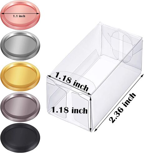 55 Pieces Discs Binding Ring Discs Discbound Plastic Expansion Discs Arc System Notebooks Planners with 5 Plastic Boxes in Saudi Arabia