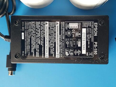 Epson TM-T88IV Model M129H - Dark Gray POS Thermal Receipt Printer USB Port with Epson PS-180 Power Supply & 3 Rolls of Receipt Paper - (Renewed) in Saudi Arabia