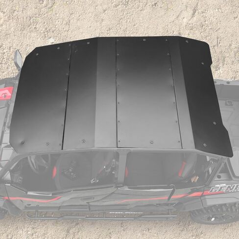سطح علوي من الألومنيوم A & UTV PRO لسيارة Polaris General 4 1000 / General XP 4 1000 2016-2023، ملحقات غطاء واقي من الشمس ذات السقف الصلب من البوليستر الرياضي الثقيل مكونة من 4 قطع، استبدل OEM # 2883781، 4 مقاعد in Saudi Arabia