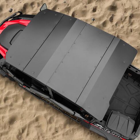 سطح علوي من الألومنيوم A & UTV PRO لسيارة Polaris General 4 1000 / General XP 4 1000 2016-2023، ملحقات غطاء واقي من الشمس ذات السقف الصلب من البوليستر الرياضي الثقيل مكونة من 4 قطع، استبدل OEM # 2883781، 4 مقاعد in Saudi Arabia
