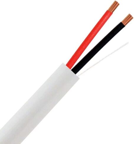 14AWG 2Conductor Speaker Wire 200Feet White 99.9% Oxygen Free Copper ETL Listed & CL3 Indoor Speaker Cable in Saudi Arabia