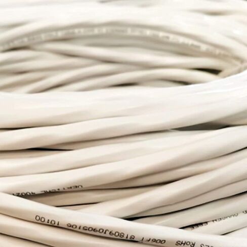 14AWG 2Conductor Speaker Wire 200Feet White 99.9% Oxygen Free Copper ETL Listed & CL3 Indoor Speaker Cable in Saudi Arabia