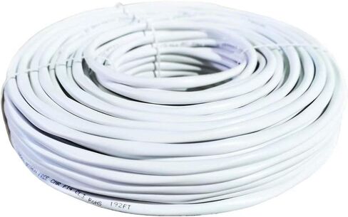 14AWG 2Conductor Speaker Wire 200Feet White 99.9% Oxygen Free Copper ETL Listed & CL3 Indoor Speaker Cable in Saudi Arabia