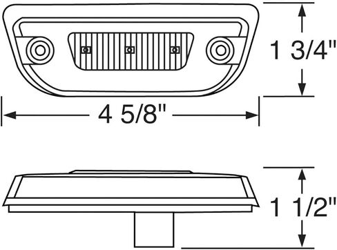iJDMTOY 5pc Amber Lens Super Bright Amber Full LED Front Cab Roof Marker Lights Compatible with Kenworth T680 T770 T880, Peterbilt 579 Semi-Truck in Saudi Arabia