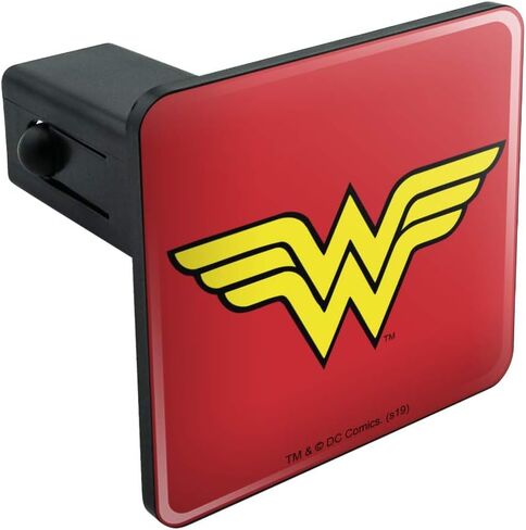 GRAPHICS & MORE Wonder Woman Classic Logo Tow Trailer Hitch Cover Plug Insert in Saudi Arabia