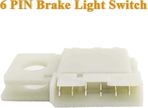 مفتاح ضوء الفرامل 6Pin متوافق مع جي إم سي جيمي سفاري سونوما، D1521E استبدال مفتاح إيقاف الضوء لسيارة شيفروليه أسترو بليزر P30 S10 بيك اب SLS194 15741137 15128745 8151287450 in Kuwait