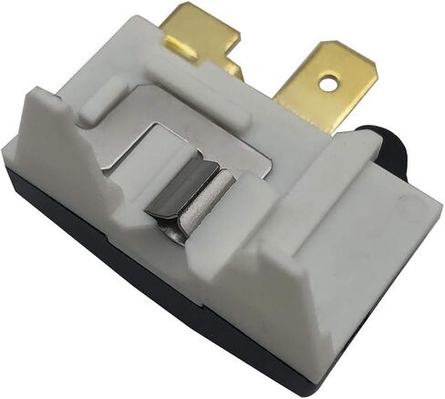 1 قطعة QP2-4.7 بدء التتابع 1 دبوس مع حامي الثلاجة الزائد مناسب لضاغط LG Kenmore Vissani Danby يستبدل QP2-4.7 4.7 أوم PTC Starter 6750C-0005P in Kuwait