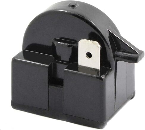 1 قطعة QP2-4.7 بدء التتابع 1 دبوس مع حامي الثلاجة الزائد مناسب لضاغط LG Kenmore Vissani Danby يستبدل QP2-4.7 4.7 أوم PTC Starter 6750C-0005P in Kuwait