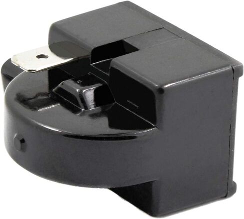 1 قطعة QP2-4.7 بدء التتابع 1 دبوس مع حامي الثلاجة الزائد مناسب لضاغط LG Kenmore Vissani Danby يستبدل QP2-4.7 4.7 أوم PTC Starter 6750C-0005P in Kuwait