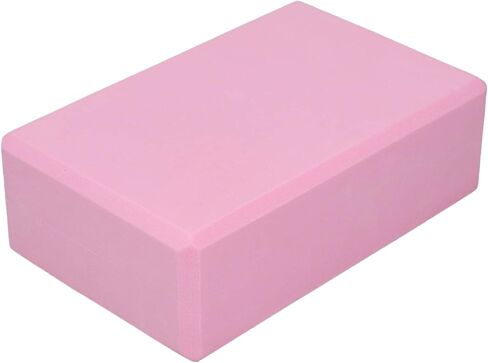 Pink Yoga Block, 2PCS Pink Yoga Blocks 2 Pack Foam Material for Meditation for Pilates in Kuwait