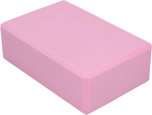 Pink Yoga Block, 2PCS Pink Yoga Blocks 2 Pack Foam Material for Meditation for Pilates in Kuwait