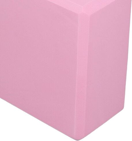 Pink Yoga Block, 2PCS Pink Yoga Blocks 2 Pack Foam Material for Meditation for Pilates in Kuwait