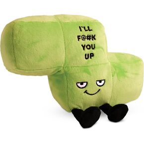 Sh*t Show Plushie، هدية مضحكة Meme Gag، مجموعة قطيفة كوميدية، هدية تخزين، رائعة للدعم العاطفي، ملحق مكتب ممتع، قاعدة مرجحة للعرض
