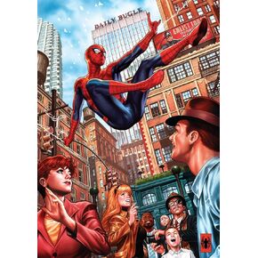 Buffalo Games - Marvel - The Amazing Spider-Man #24 Variant - 500 Piece Jigsaw Puzzle for Adults -Challenging Puzzle Perfect for Game Nights - Finished Size is 21.25 x 15.00