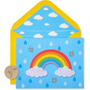 Papyrus Blank Cards with Envelopes - Designed by Bella Pilar, Purple Hummingbird (14-Count)