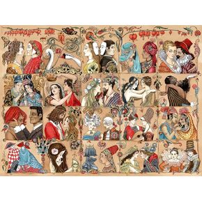 Ravensburger Love Through The Ages 1500 Piece Jigsaw Puzzle for Adults - 16973 - Every Piece is Unique, Softclick Technology Means Pieces Fit Together Perfectly