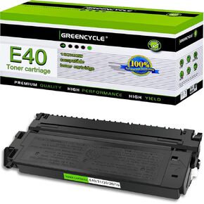 greencycle Compatible 1491A002AA Toner Cartridge Replacement for Canon E40/E20/E10/E16/E31 1491A002AA for ImageCLASS pc170 pc920 pc150 pc980 pc430 pc140 pc940 pc950 Printer ( Black, 1PK )