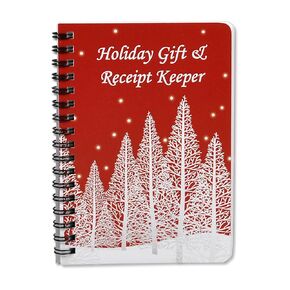 CardNoter Pocket Sized Gift Tracker and Receipt Holder (Red)