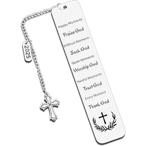 First Communion Gifts for Girls 2025 Christian Gifts for Women Christian Bookmarks Bible Bookmarks for Her Religious Bookish Gifts Baptism Gift for Girls Boys Teenager Confirmation