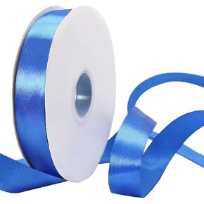 100 Yards 1 Inch Burgundy Satin Ribbon, Solid Fabric Ribbon Roll for Gift Wrapping, Floral Bouquets, Wedding, Party, Hair, Decoration, Bow and Craft