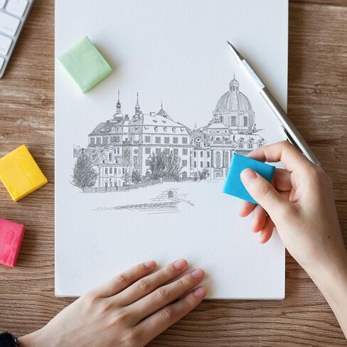 Mr. Pen- Kneaded Eraser, 4 Pack, Colorful, Kneaded Erasers for Artists, Art Eraser, Kneadable Erasers, Moldable Eraser, Art Erasers for Drawing, Artist Eraser, Drawing Erasers, Art Gum Eraser in Saudi Arabia