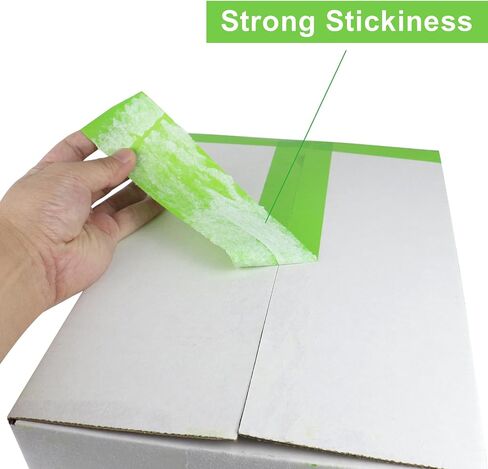 BOMEI PACK Heavy Duty Colored Packing Tape with Dispenser 1.88 Inch x 60 Yards (Green) 6 Rolls, 2.4 mil Industrial Grade Packaging Tape for Shipping, Moving, Mailing & Storage in Saudi Arabia