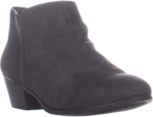 Style & Co. Womens Wileyy Faux Suede Booties Black 6.5 Medium (B,M) in Saudi Arabia