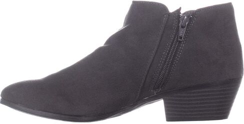 Style & Co. Womens Wileyy Faux Suede Booties Black 6.5 Medium (B,M) in Saudi Arabia