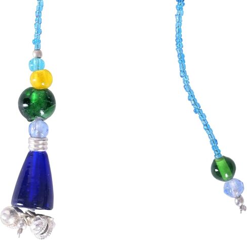 ILLUMEA White Beaded Bookmarks (Set of 2) - Handcrafted with Sparkling Glass Accents for Whimsical Reading! Unique Gift & Boho Chic Reading Accessory for Bookworms, Teachers, or Journal Trackers in Saudi Arabia